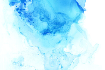 Natural luxury abstract fluid art painting in alcohol ink technique. Art for design project as background for invitation or greeting cards, flyer, poster, presentation, banner.