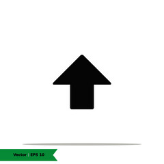 Up Arrow, Power up, Upload Icon Illustration. Arrow Sign Symbol. Vector Line Icon EPS 10
