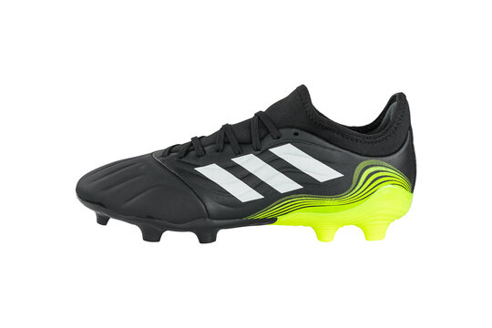 ADIDAS COPA FIRM GROUND BOOTS on background. foto de Stock | Adobe Stock