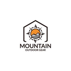 Cool Outdoor Emblem Logo Design that can be used for brands