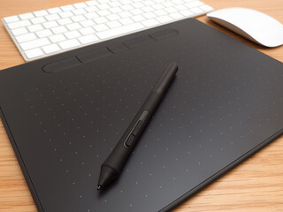 ペンタブレットとキーボード