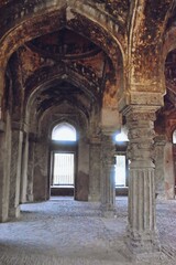 Naklejka premium A Historical Place Gujari Mahal ( palace ) Hisar ,Haryana, india