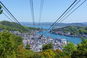 尾道ロープーウェイからの眺め