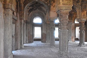 Naklejka premium A Historical Place Gujari Mahal ( palace ) Hisar ,Haryana, india