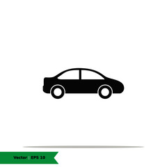 Car Icon Illustration Logo Template. Transportation Sign Symbol. Vector Flat Icon EPS 10