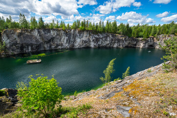 Ruskeala Marble Canyon