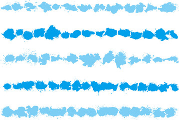 Obraz premium スプレーで描いた線素材集