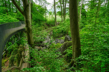 Brücke und das Felsenmeer in Hemer im Sauerland