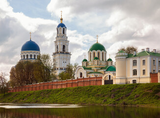 Fototapeta na wymiar Holy Dormition Tikhonov Hermitage