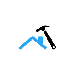 home repair icon, room repair icon