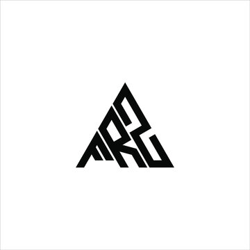 F R Z letter logo abstract creative design. F R Z unique design