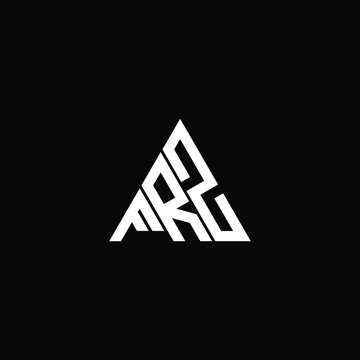 F R Z letter logo abstract creative design. F R Z unique design