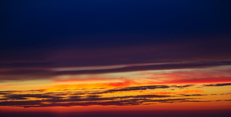 Farbenspiel am Himmel