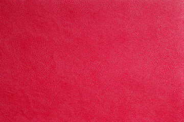 Scarlet fine texture of genuine leather. Natural expensive products