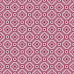 Abstract vector geometric seamless pattern. 