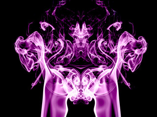 abstract background purple smoke