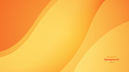 warm and orange color background abstract art vector 