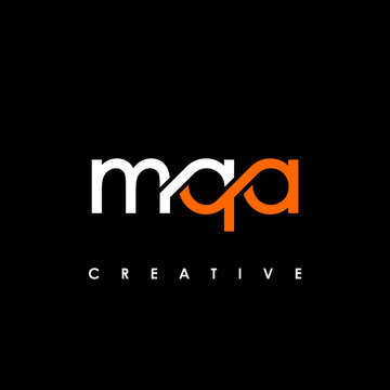 MQA Letter Initial Logo Design Template Vector Illustration