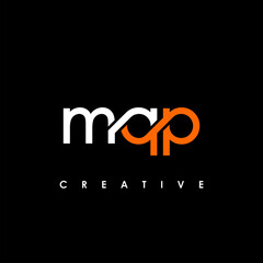 MQP Letter Initial Logo Design Template Vector Illustration