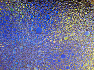 Fototapeta premium Mosaic of colored bubbles