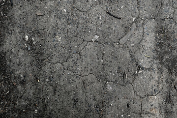 Cracks in the ground
