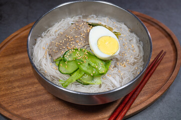 Hamheung-style cold buckwheat noodles, Korean food 'Hamheung naengmyeon'
