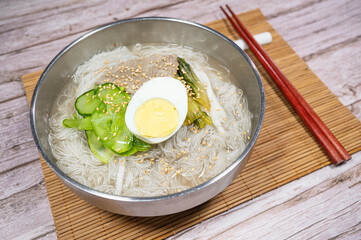 Hamheung-style cold buckwheat noodles, Korean food 'Hamheung naengmyeon'