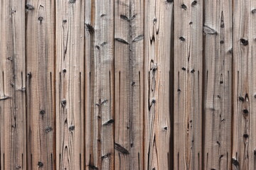 木の壁