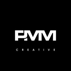 PMM Letter Initial Logo Design Template Vector Illustration