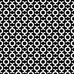 vector seamless pattern with triangular elements. abstract ornament for wallpapers and backgrounds. Black and white colors.