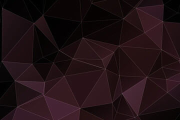 Vector  Multicolor Low Poly Geometrical Background with triangles. Colorful low poly illustration for card, poster or wallpaper.