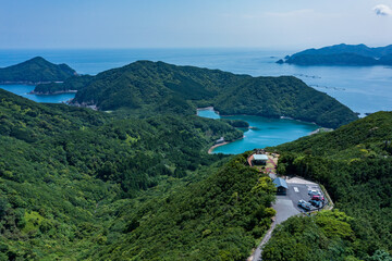 恋人の聖地　鵜倉園地とハートの入江