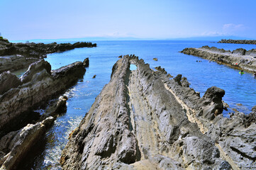 神奈川県　三浦半島　城ヶ島の風景
