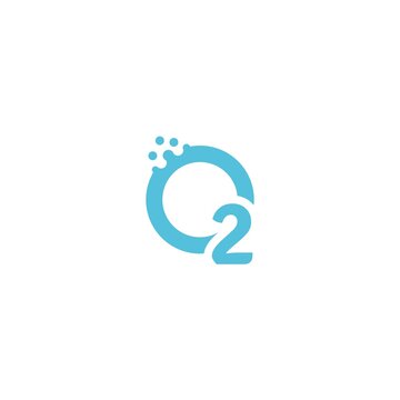 cool oxygen vector logo design