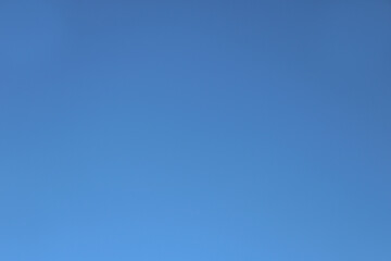 Clear Blue Autumn Sky Background Image