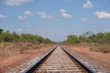 Bahngleise Australien 