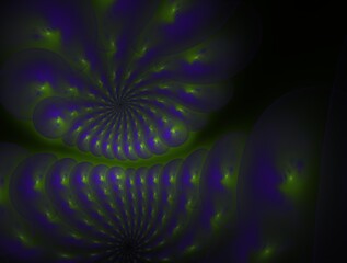 Imaginatory fractal background generated Image