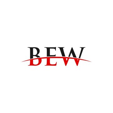 BEW swoosh horizon initials, letter corporate logo designs inspiration