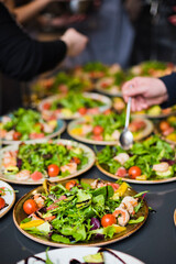 catering buffet dinner