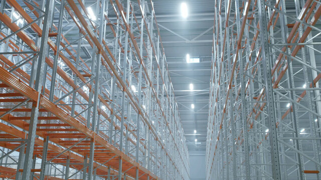 New modern light industrial warehouse