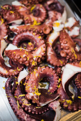 octopus on a grill © Anna