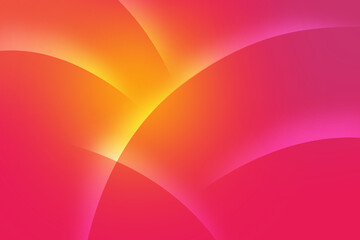 gradient light colors 3d background. trendy abstract layout template for business or technology, pink and yellow color combination.