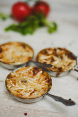 pizza with mushrooms