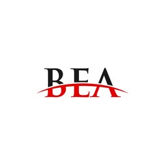 BEA swoosh horizon initials, letter corporate logo designs inspiration