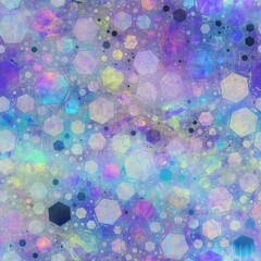 Seamless iridescent rainbow light pattern for print. High quality illustration. Swirly mix of pastel colors resembling holographic foil. Fantasy spectrum mermaid fantastical pattern for print.