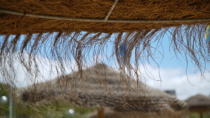 chapéu de sol, praia 