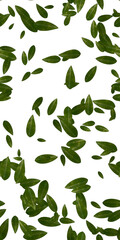 緑の葉っぱ背景素材シームレス