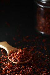 Red hot chilly pepper flakes