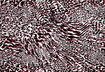 abstract animal skin pattern vector	
