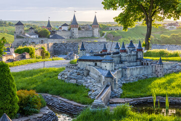 Kamianets-Podilskyi is a city in western Ukraine. It's known for its well-preserved Old Town and Kamianets-Podilskyi Castle, a medieval fortress featuring several original towers. 
